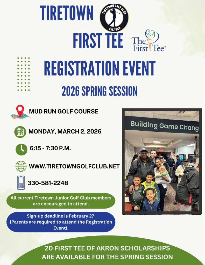 FIRST TEE REGISTRATION